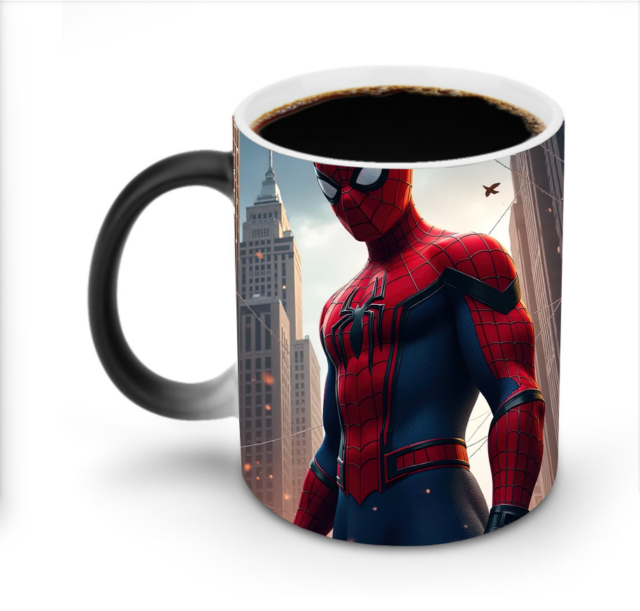 Spider Man スパイダーマン 温度変色マグカップ