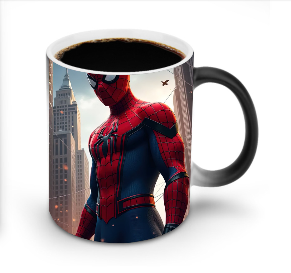 Spider Man スパイダーマン 温度変色マグカップ