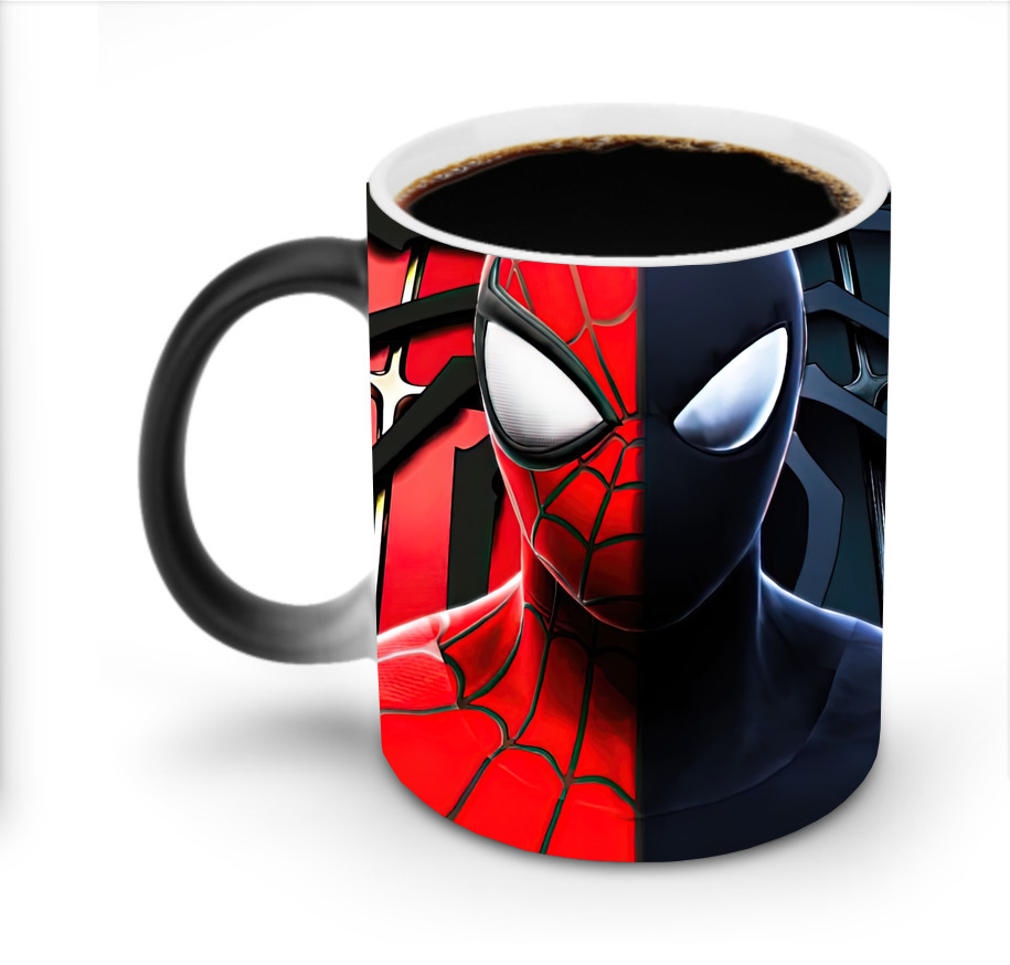 Spider Man スパイダーマン 温度変色マグカップ