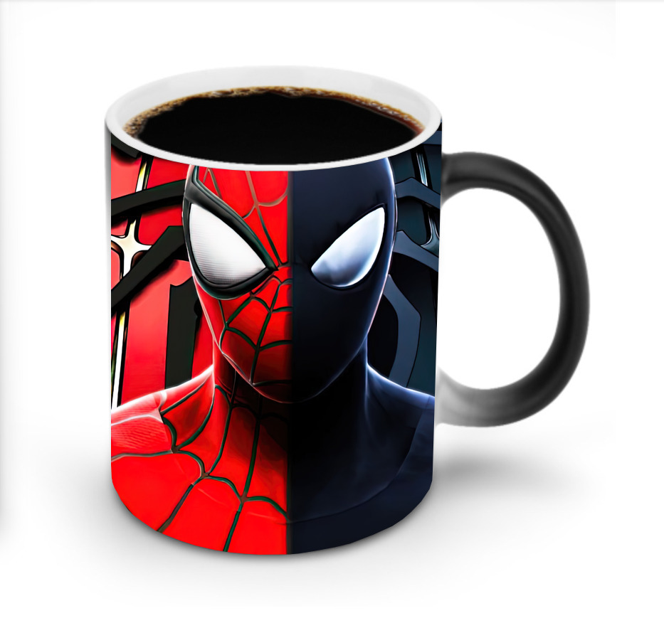 Spider Man スパイダーマン 温度変色マグカップ
