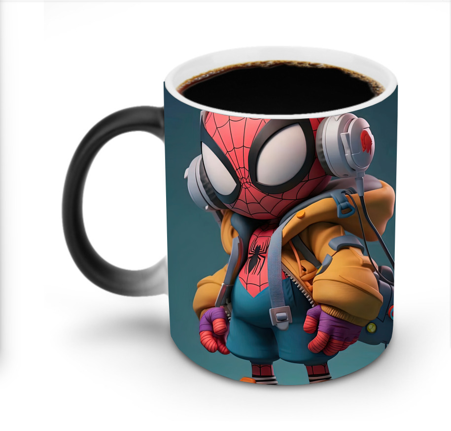 Spider Man スパイダーマン 温度変色マグカップ