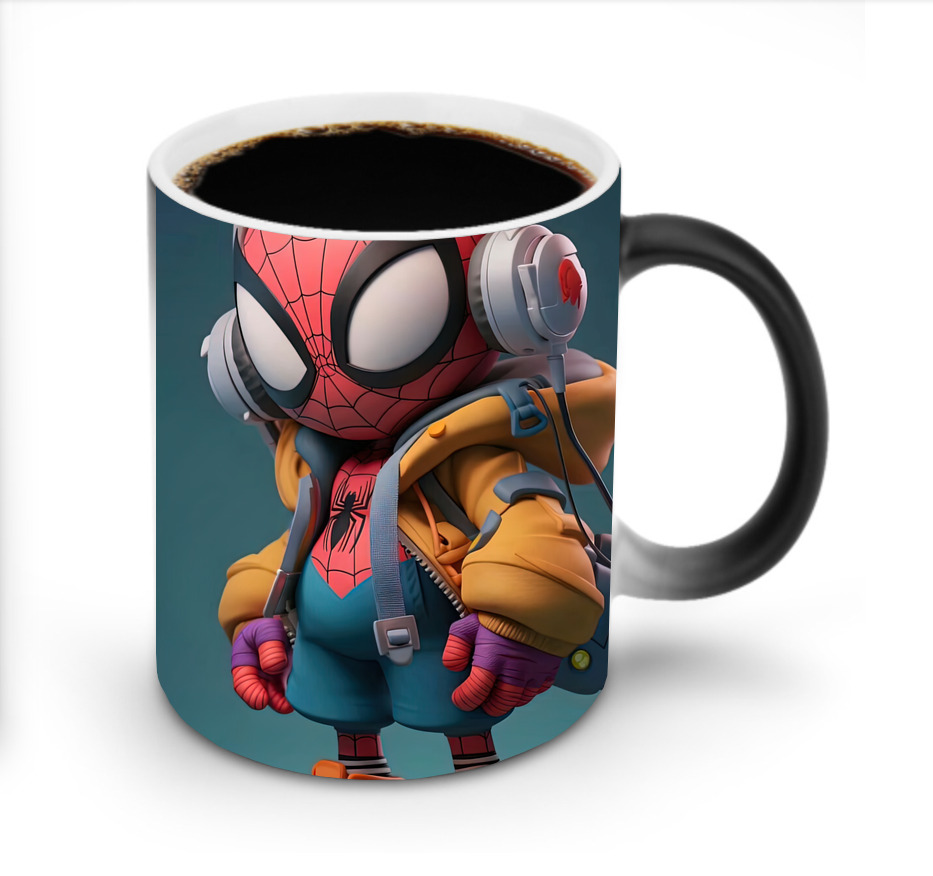 Spider Man スパイダーマン 温度変色マグカップ