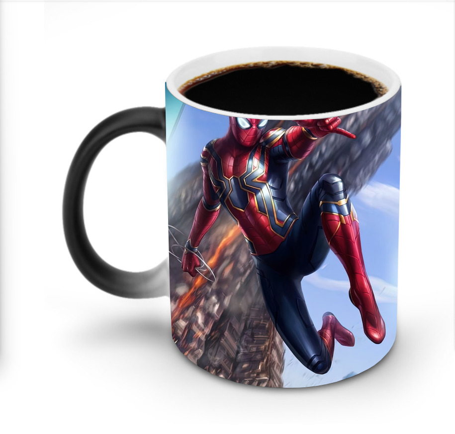 Spider Man スパイダーマン 温度変色マグカップ