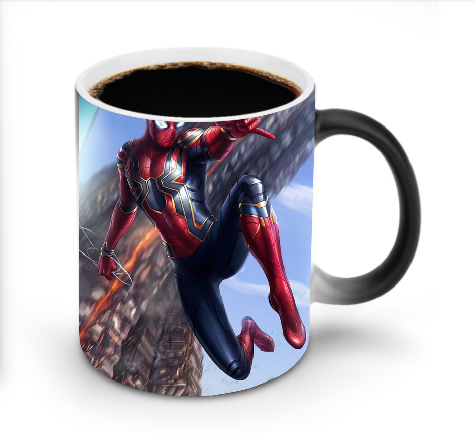 Spider Man スパイダーマン 温度変色マグカップ