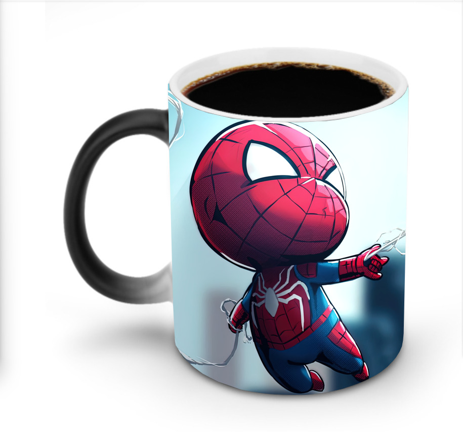 Spider Man スパイダーマン 温度変色マグカップ