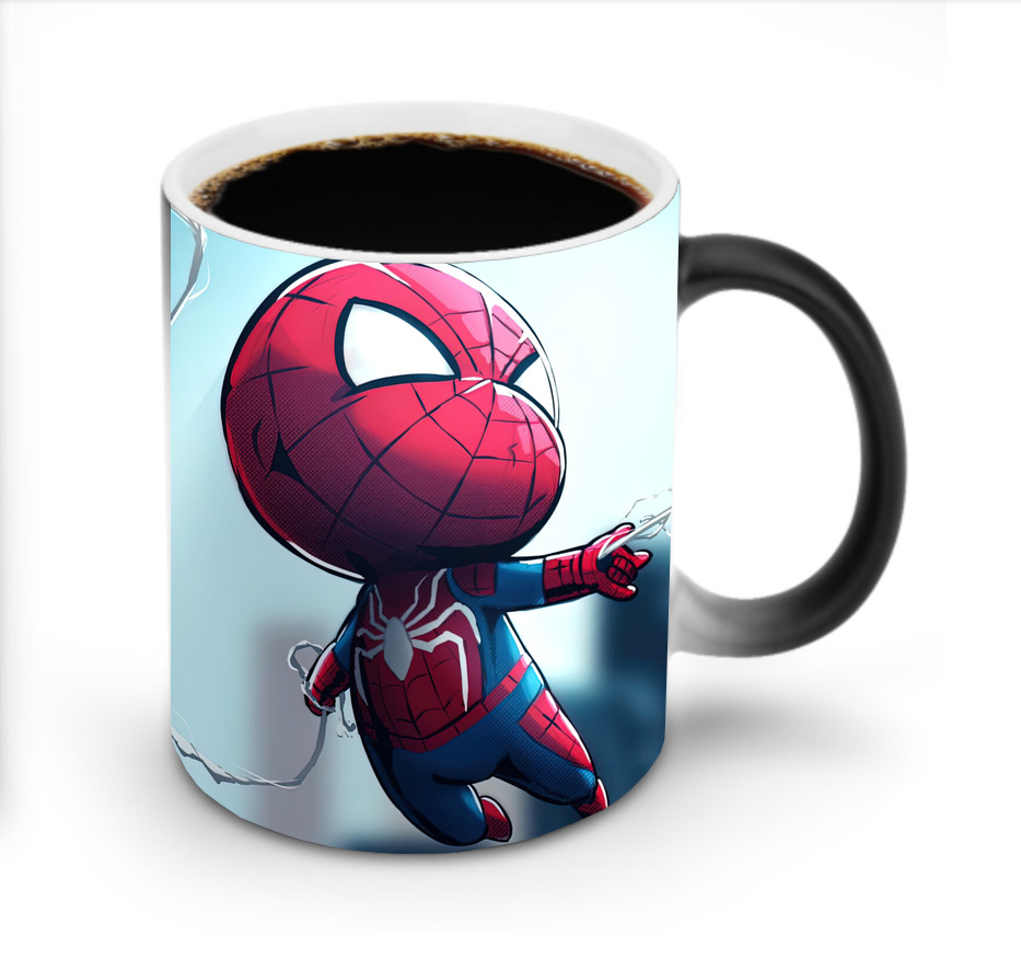 Spider Man スパイダーマン 温度変色マグカップ