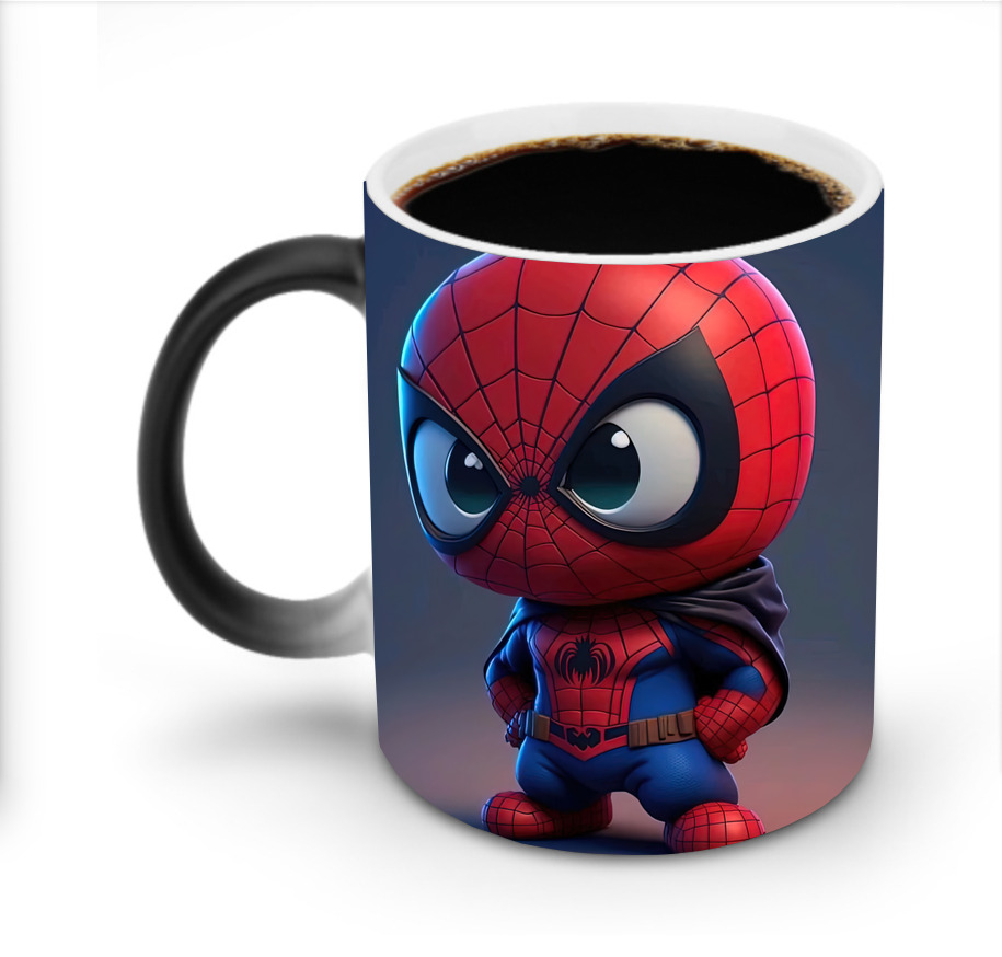 Spider Man スパイダーマン 温度変色マグカップ
