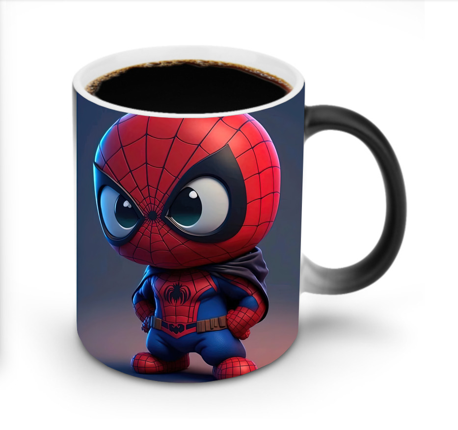 Spider Man スパイダーマン 温度変色マグカップ