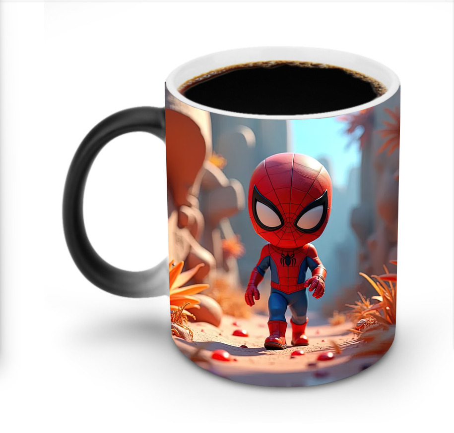 Spider Man スパイダーマン 温度変色マグカップ