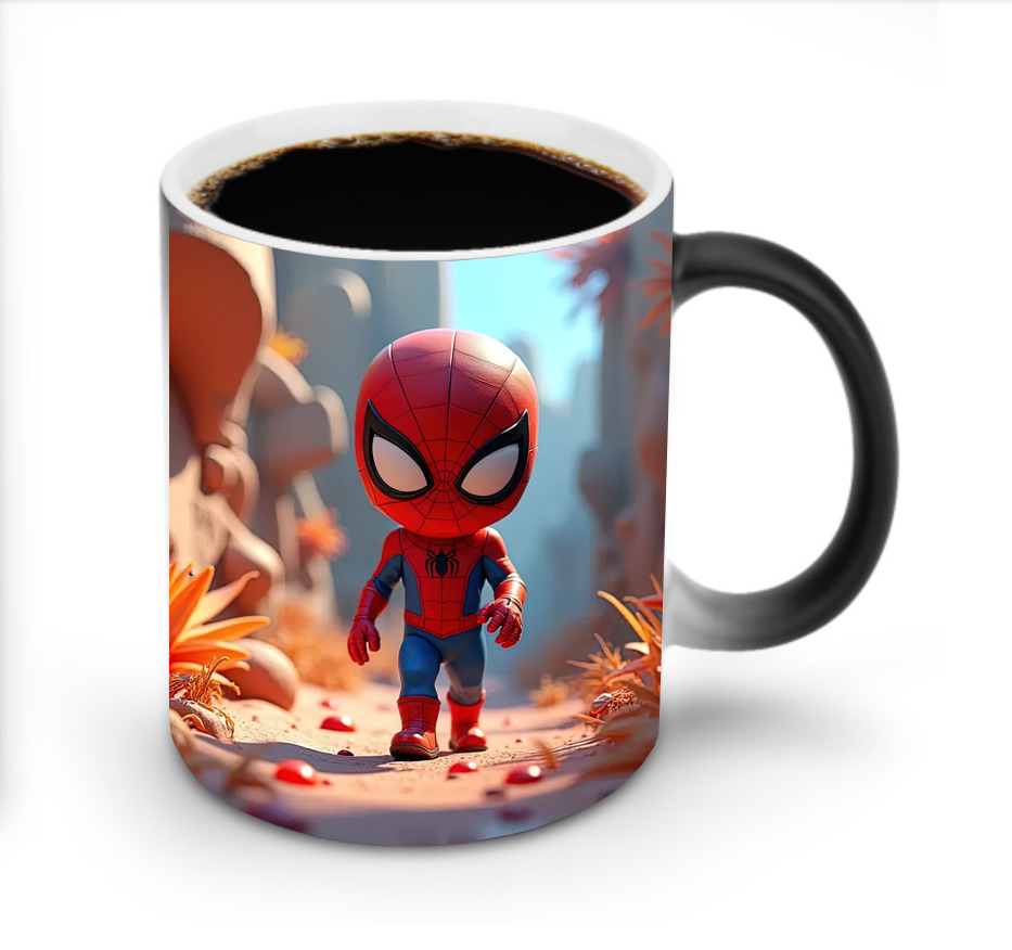 Spider Man スパイダーマン 温度変色マグカップ