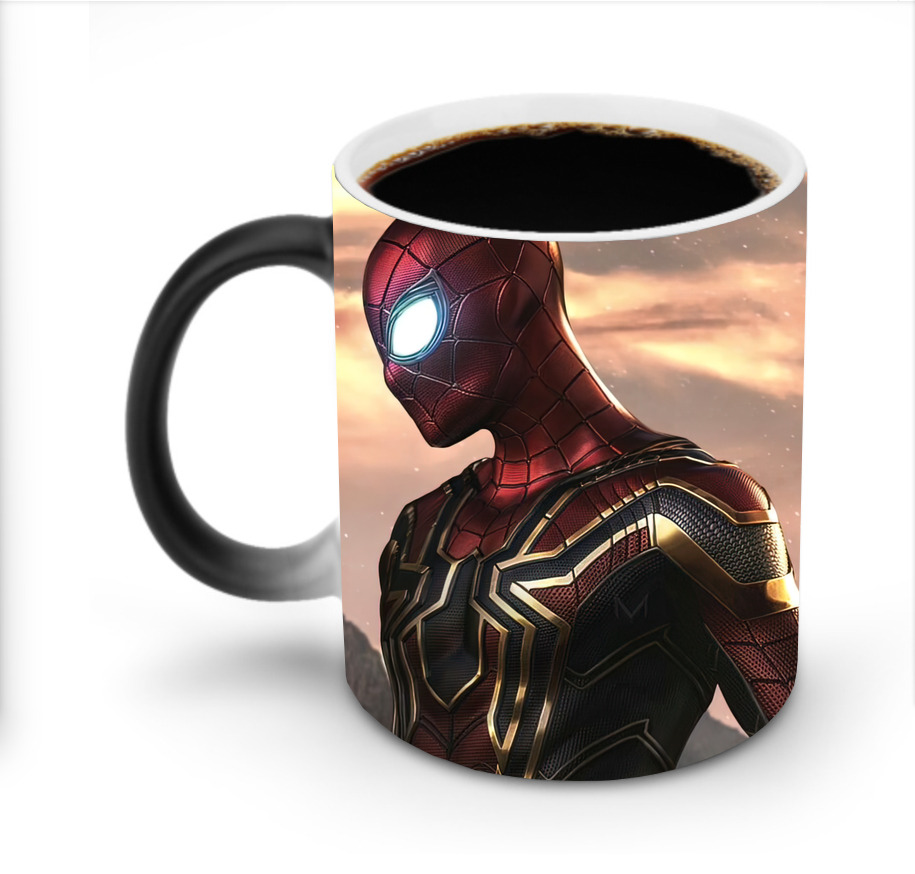 Spider Man スパイダーマン 温度変色マグカップ