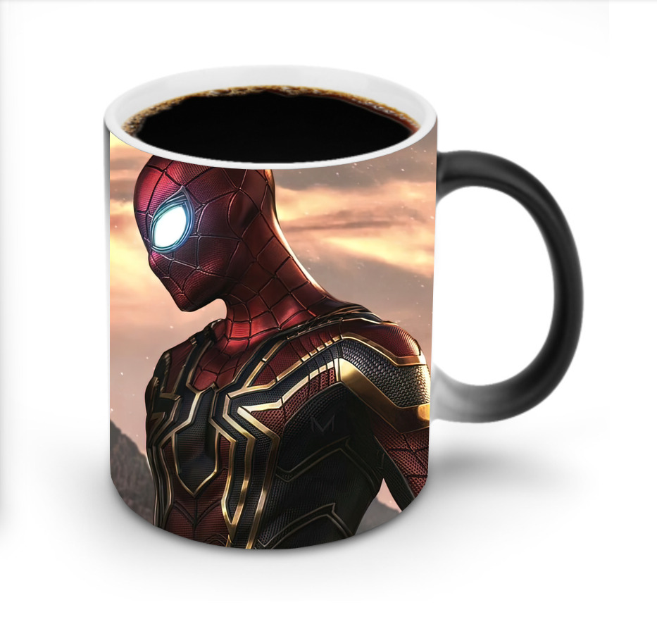 Spider Man スパイダーマン 温度変色マグカップ