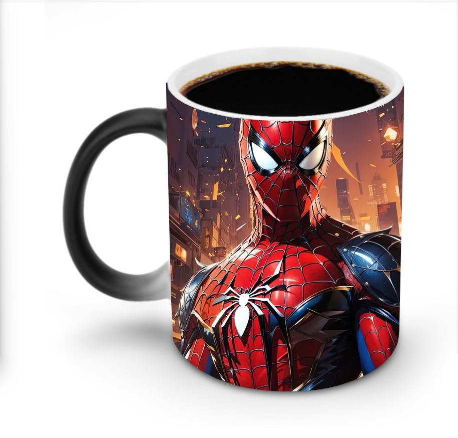 Spider Man スパイダーマン 温度変色マグカップ