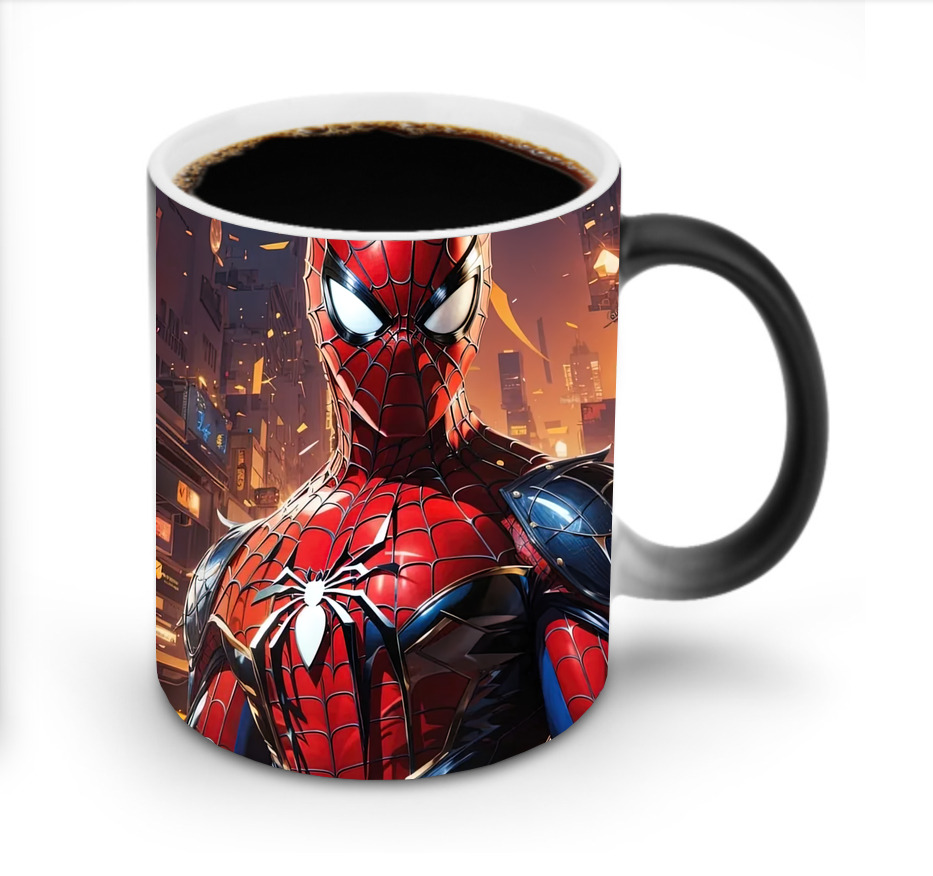 Spider Man スパイダーマン 温度変色マグカップ