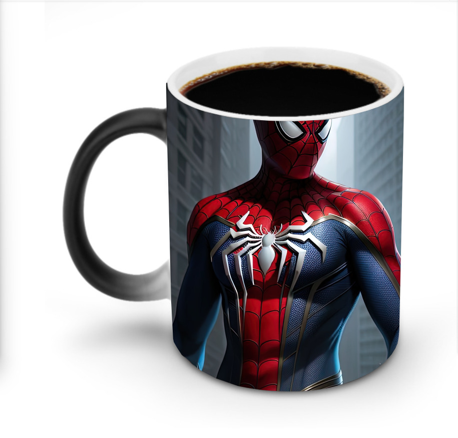 Spider Man スパイダーマン 温度変色マグカップ