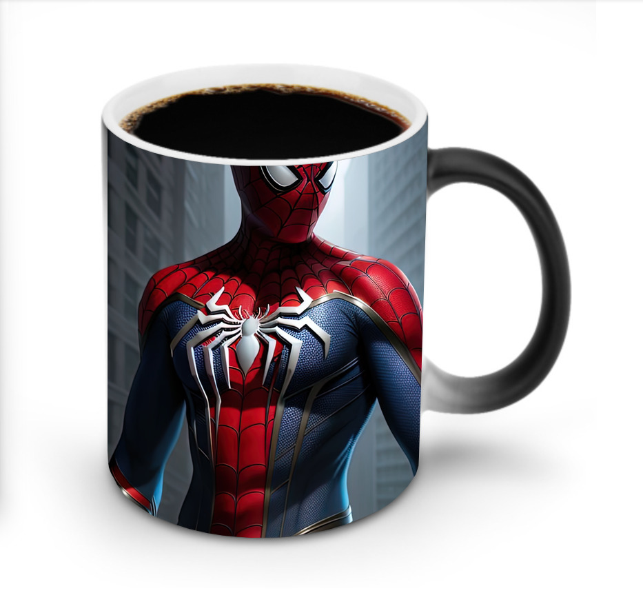 Spider Man スパイダーマン 温度変色マグカップ