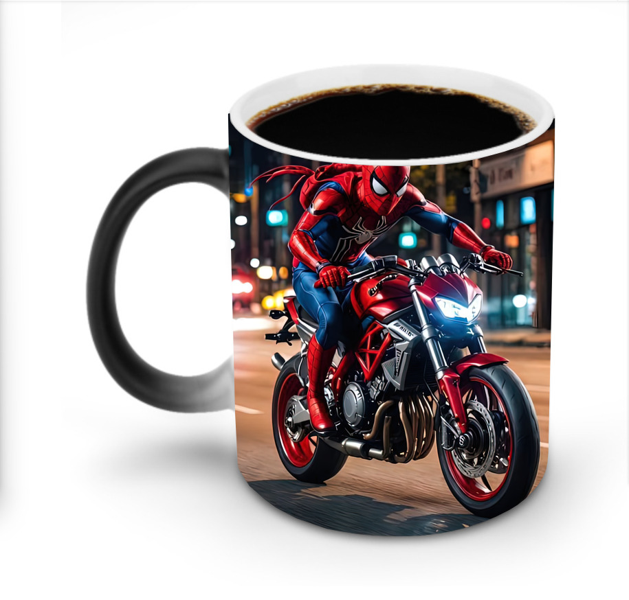 Spider Man スパイダーマン 温度変色マグカップ