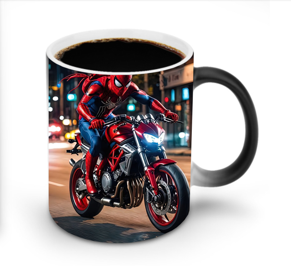 Spider Man スパイダーマン 温度変色マグカップ