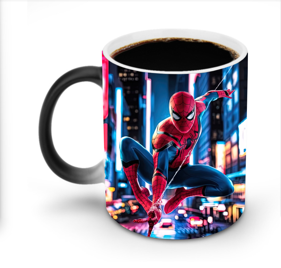 Spider Man スパイダーマン 温度変色マグカップ