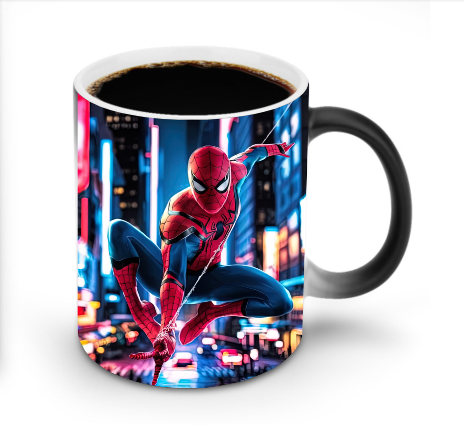 Spider Man スパイダーマン 温度変色マグカップ