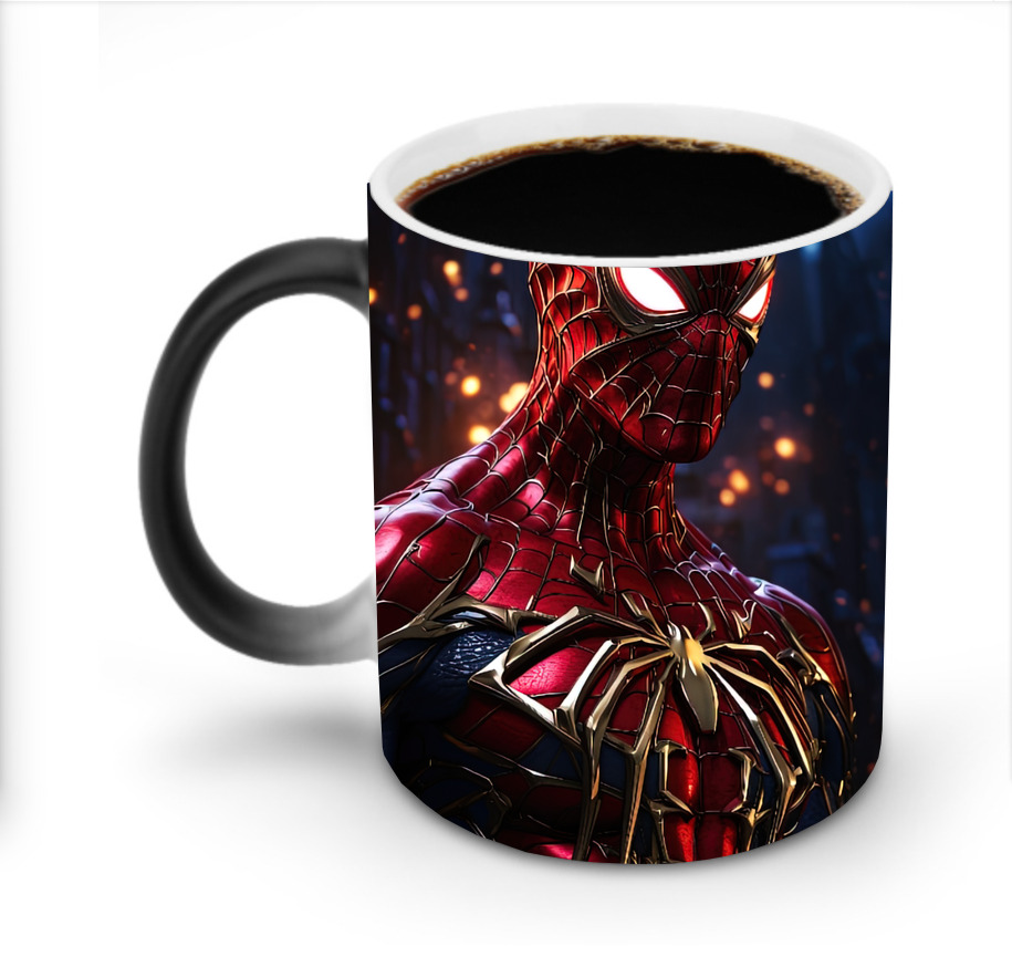 Spider Man スパイダーマン 温度変色マグカップ