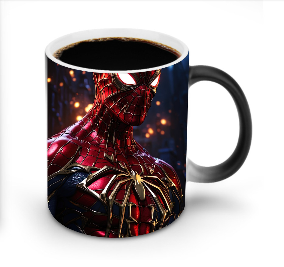 Spider Man スパイダーマン 温度変色マグカップ