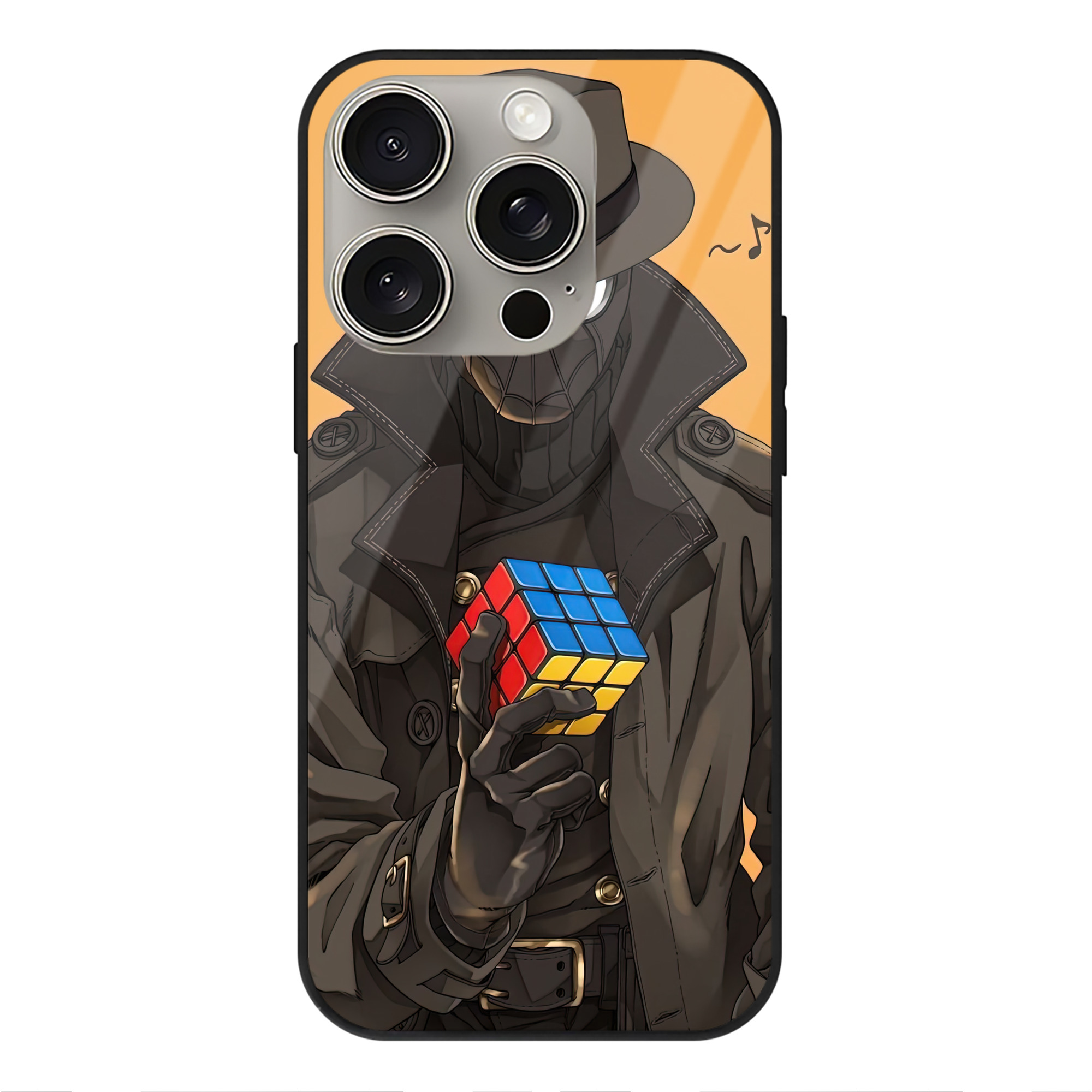 （画像用） Spider Man スパイダーマン 【iPhone15Pro対応】スマホケース 耐衝撃＆黄変防止 背面ガラス