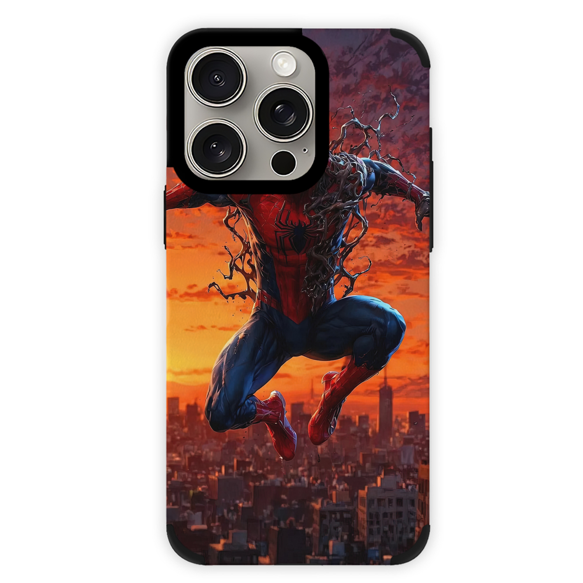 Spider Man スパイダーマン 【iPhone15ProMax対応】 PUレザー スマホケース 耐衝撃＆黄変防止