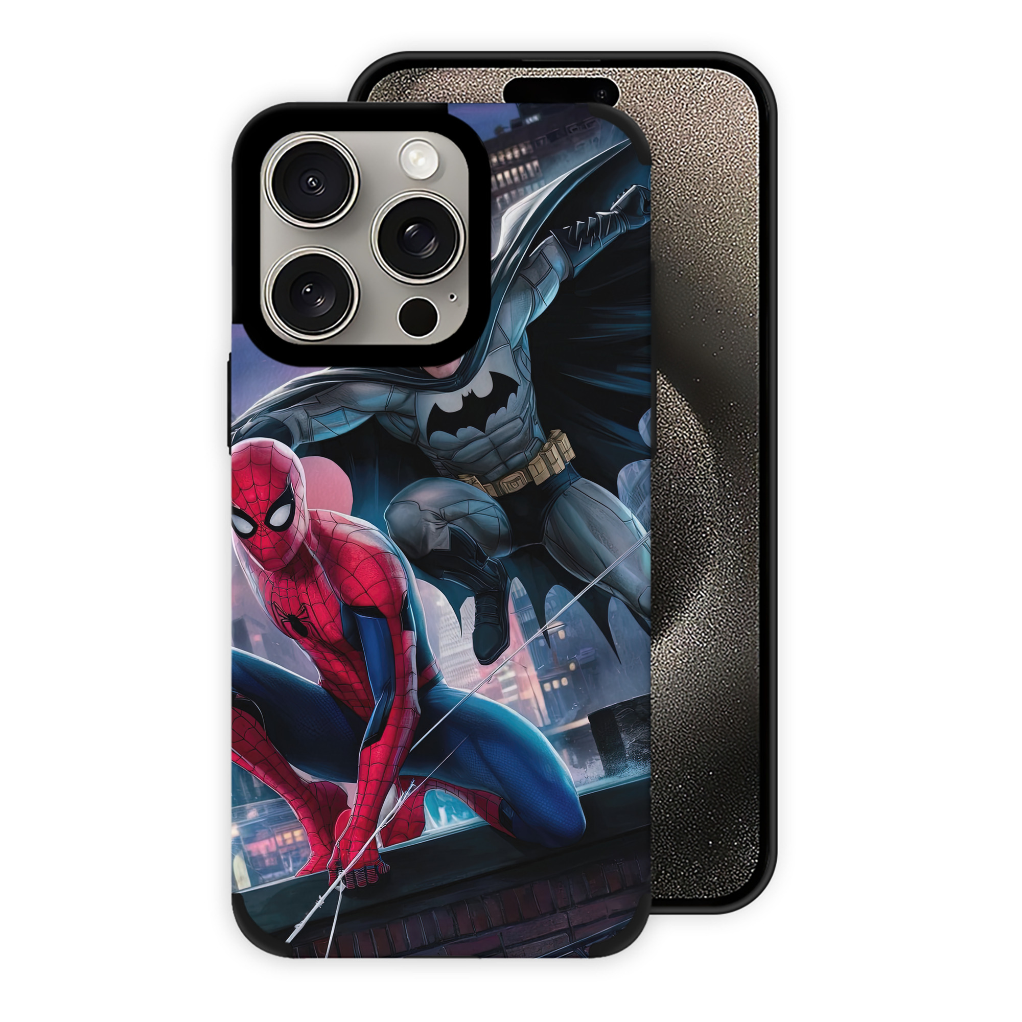Spider Man スパイダーマン 【iPhone15ProMax対応】 PUレザー スマホケース 耐衝撃＆黄変防止