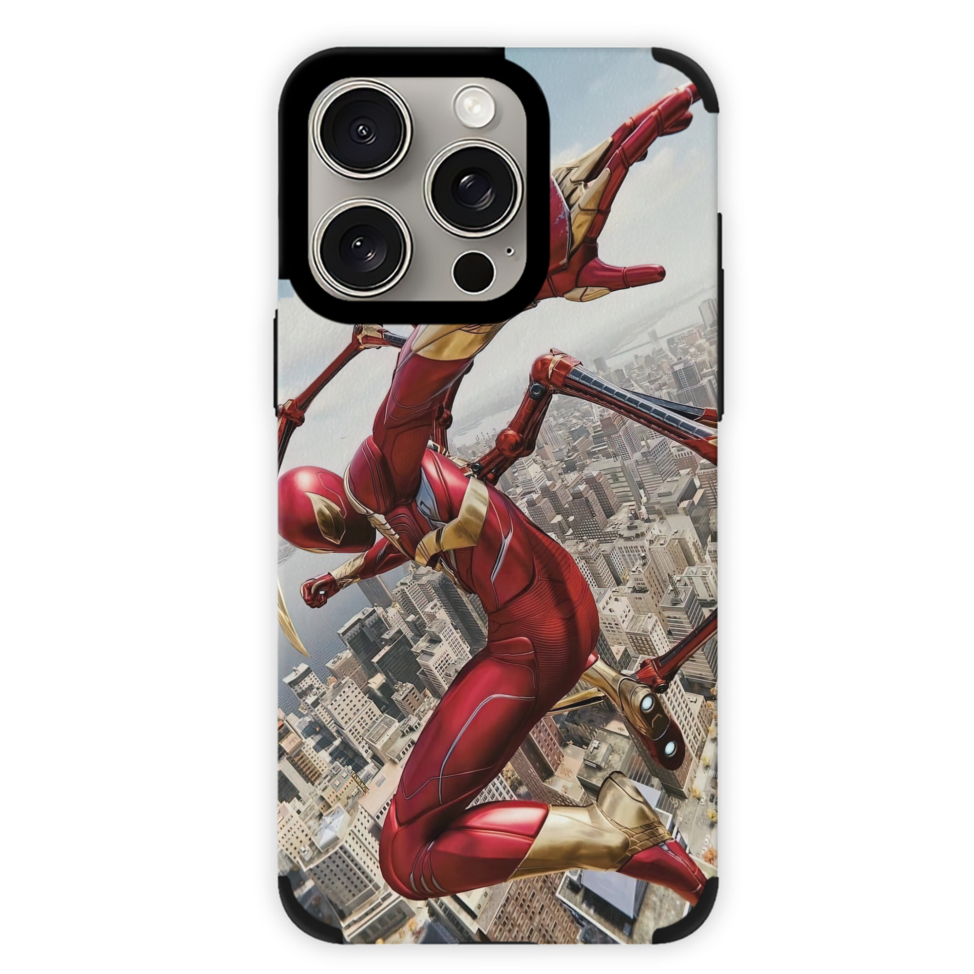 Spider Man スパイダーマン 【iPhone15ProMax対応】 PUレザー スマホケース 耐衝撃＆黄変防止