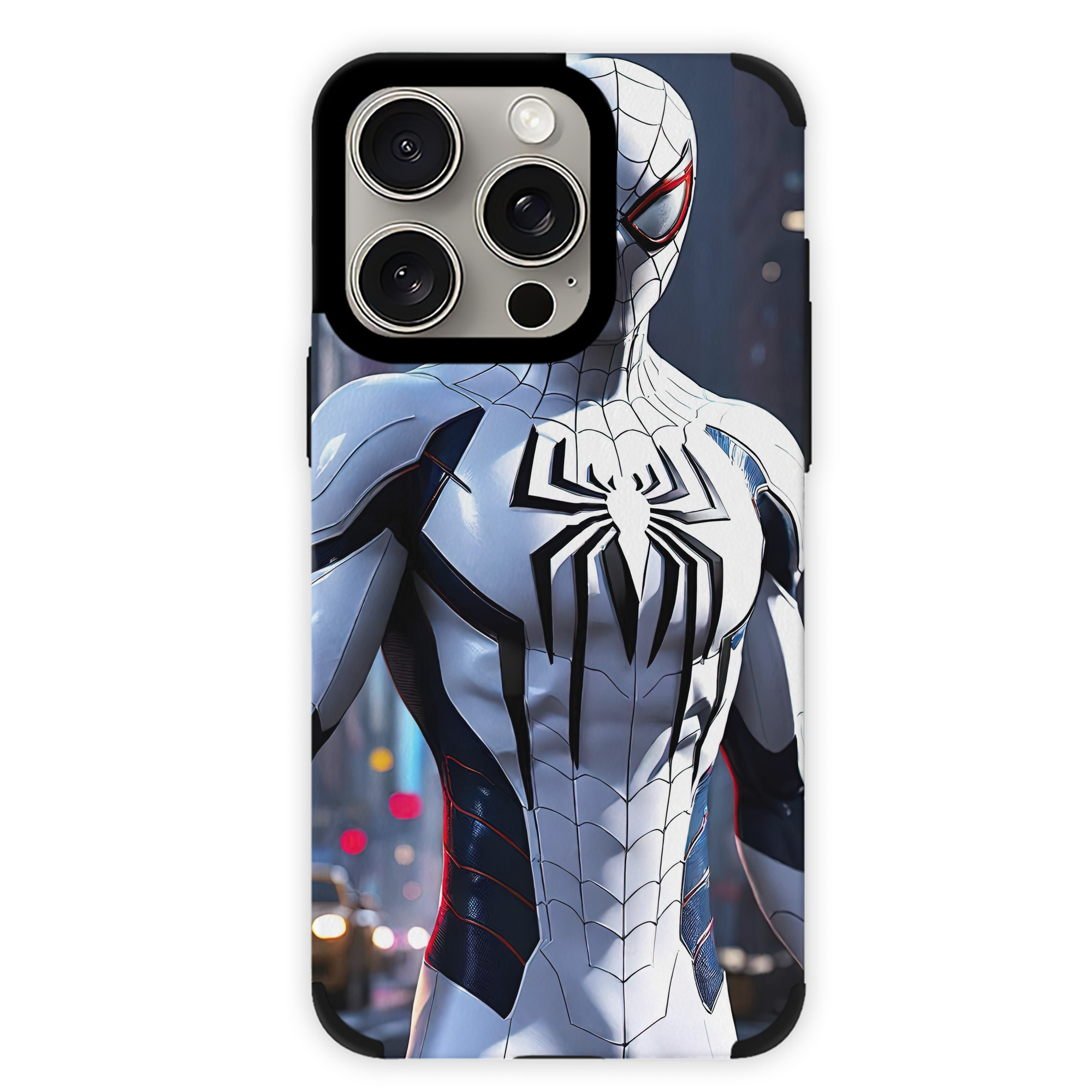 （画像用） Spider Man スパイダーマン 【iPhone15ProMax対応】 PUレザー スマホケース 耐衝撃＆黄変防止