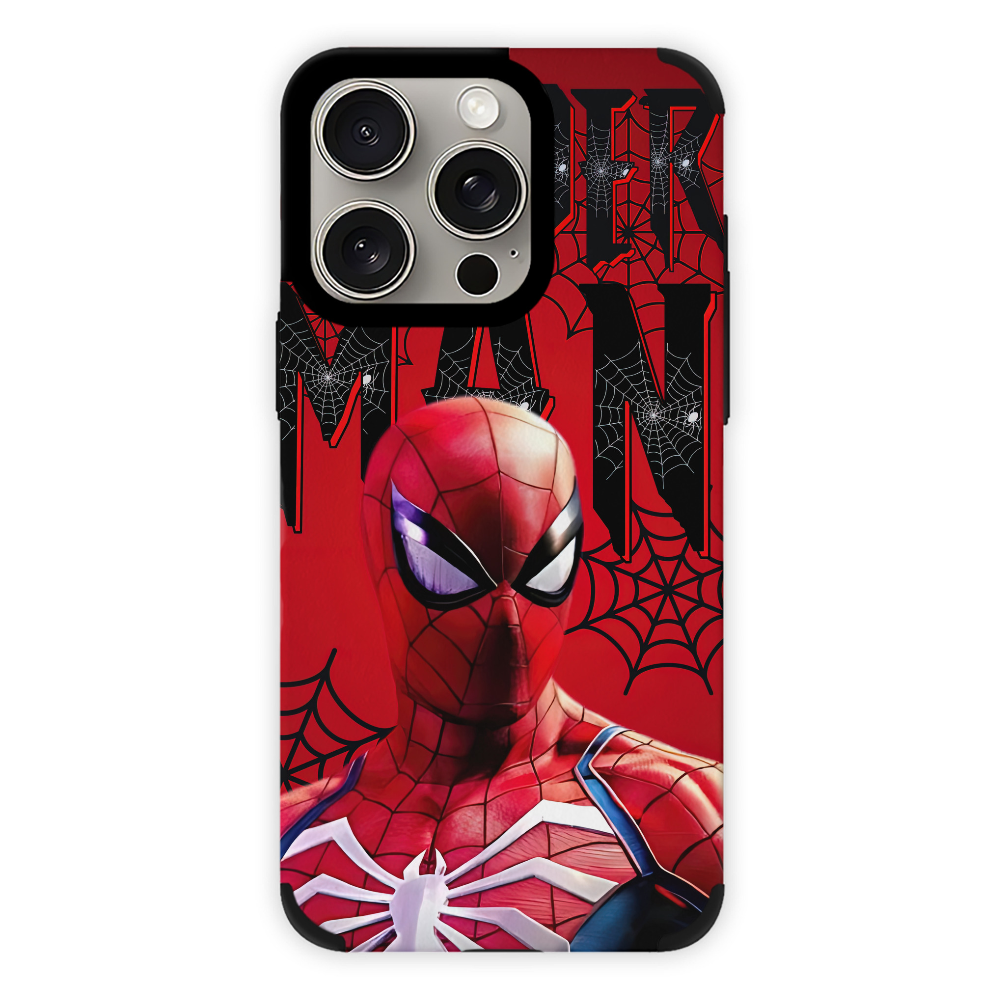 Spider Man スパイダーマン 【iPhone15ProMax対応】 PUレザー スマホケース 耐衝撃＆黄変防止