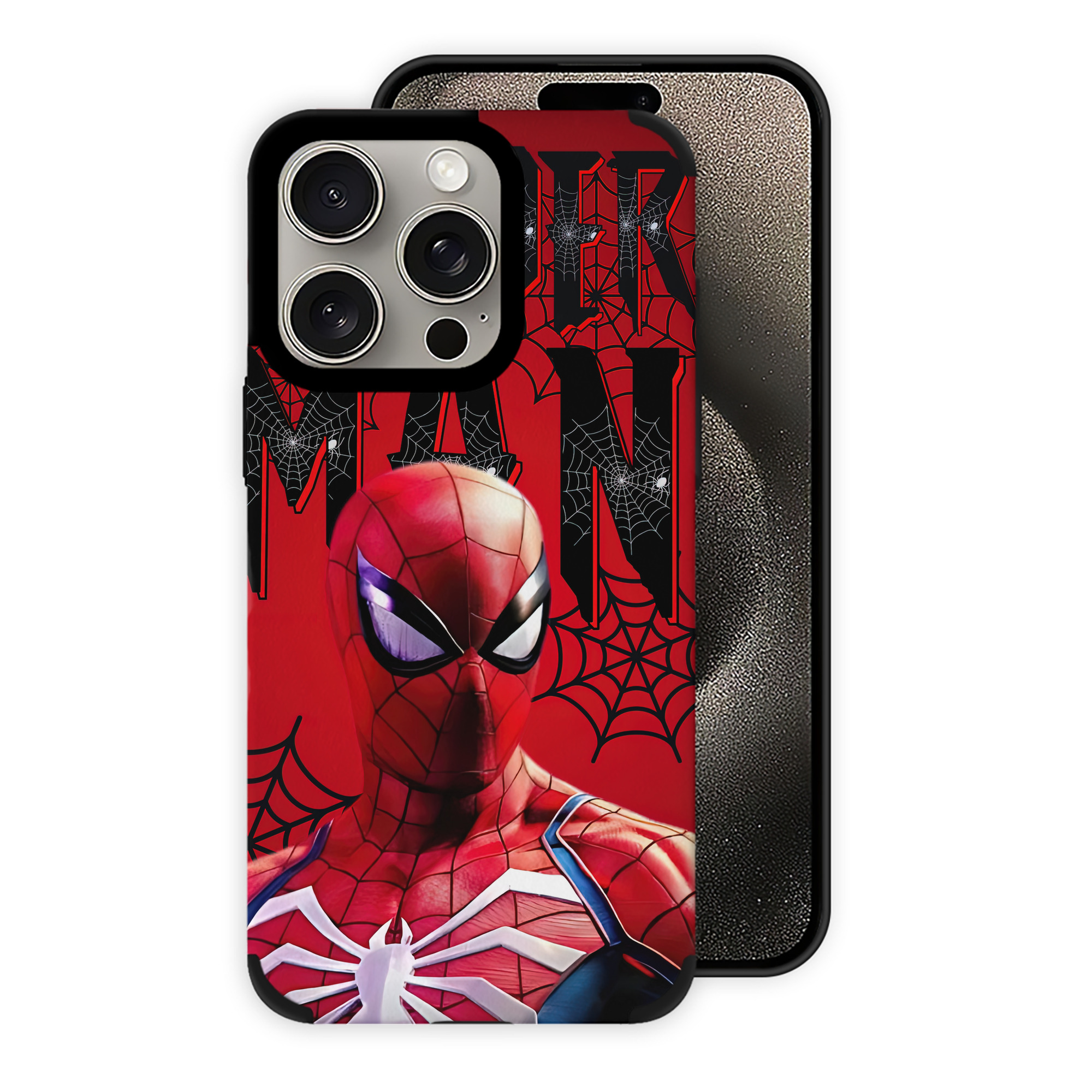 Spider Man スパイダーマン 【iPhone15ProMax対応】 PUレザー スマホケース 耐衝撃＆黄変防止