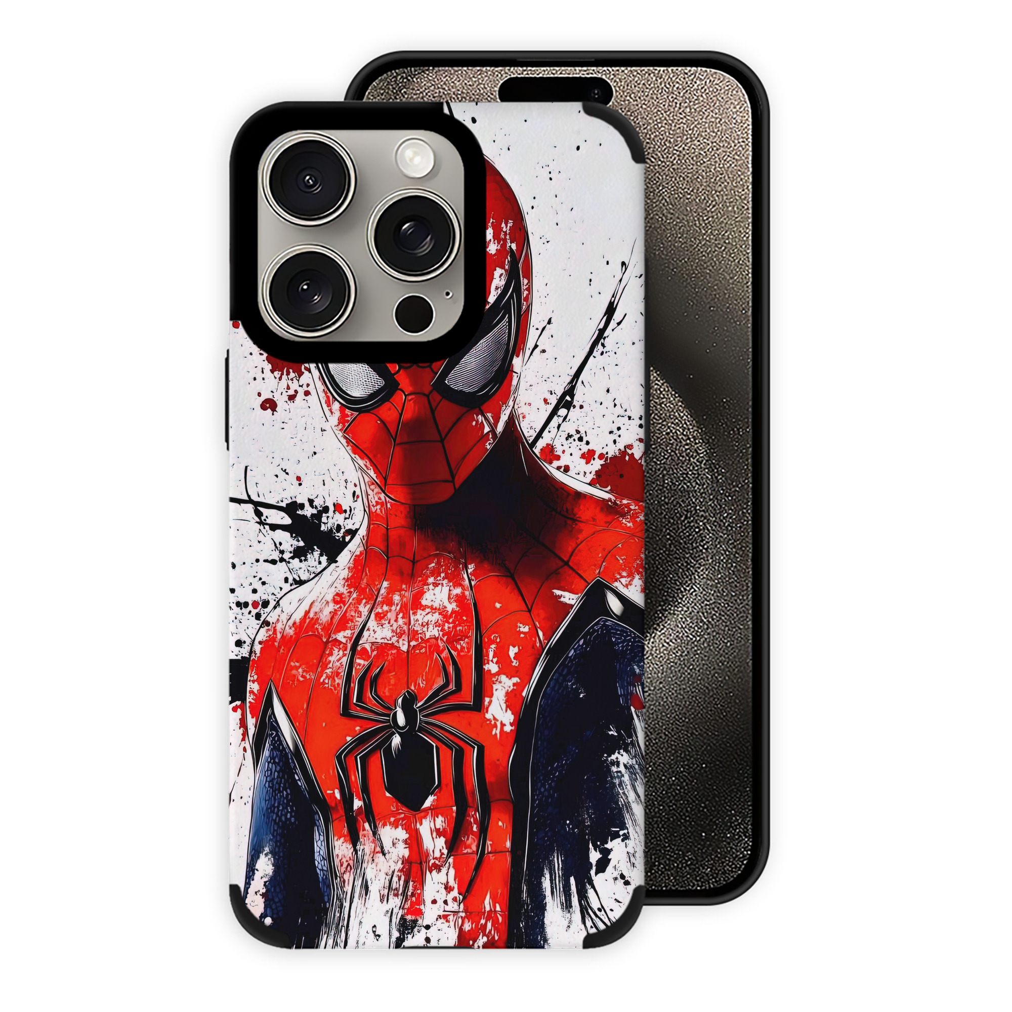 Spider Man スパイダーマン 【iPhone15ProMax対応】 PUレザー スマホケース 耐衝撃＆黄変防止