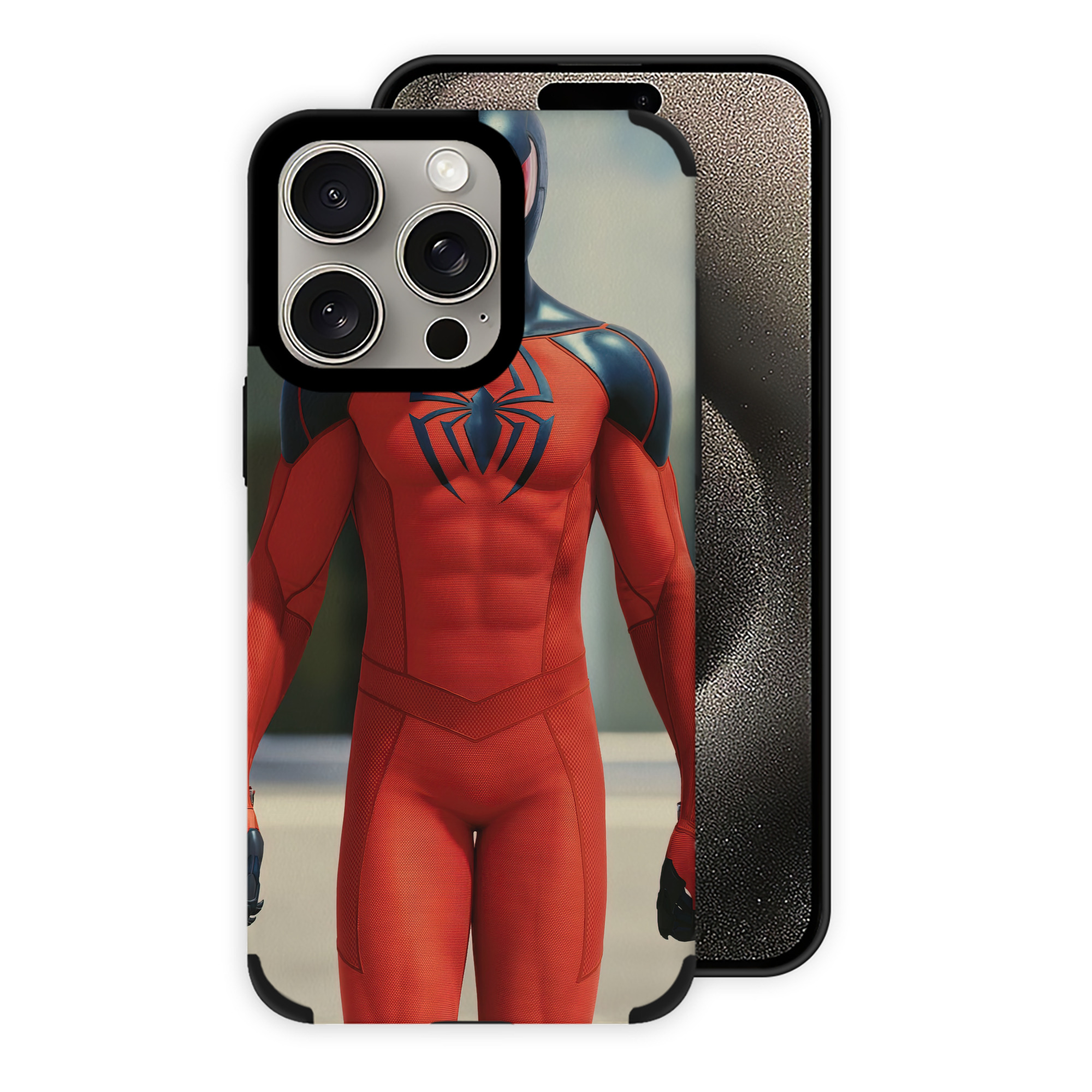 Spider Man スパイダーマン 【iPhone15ProMax対応】 PUレザー スマホケース 耐衝撃＆黄変防止