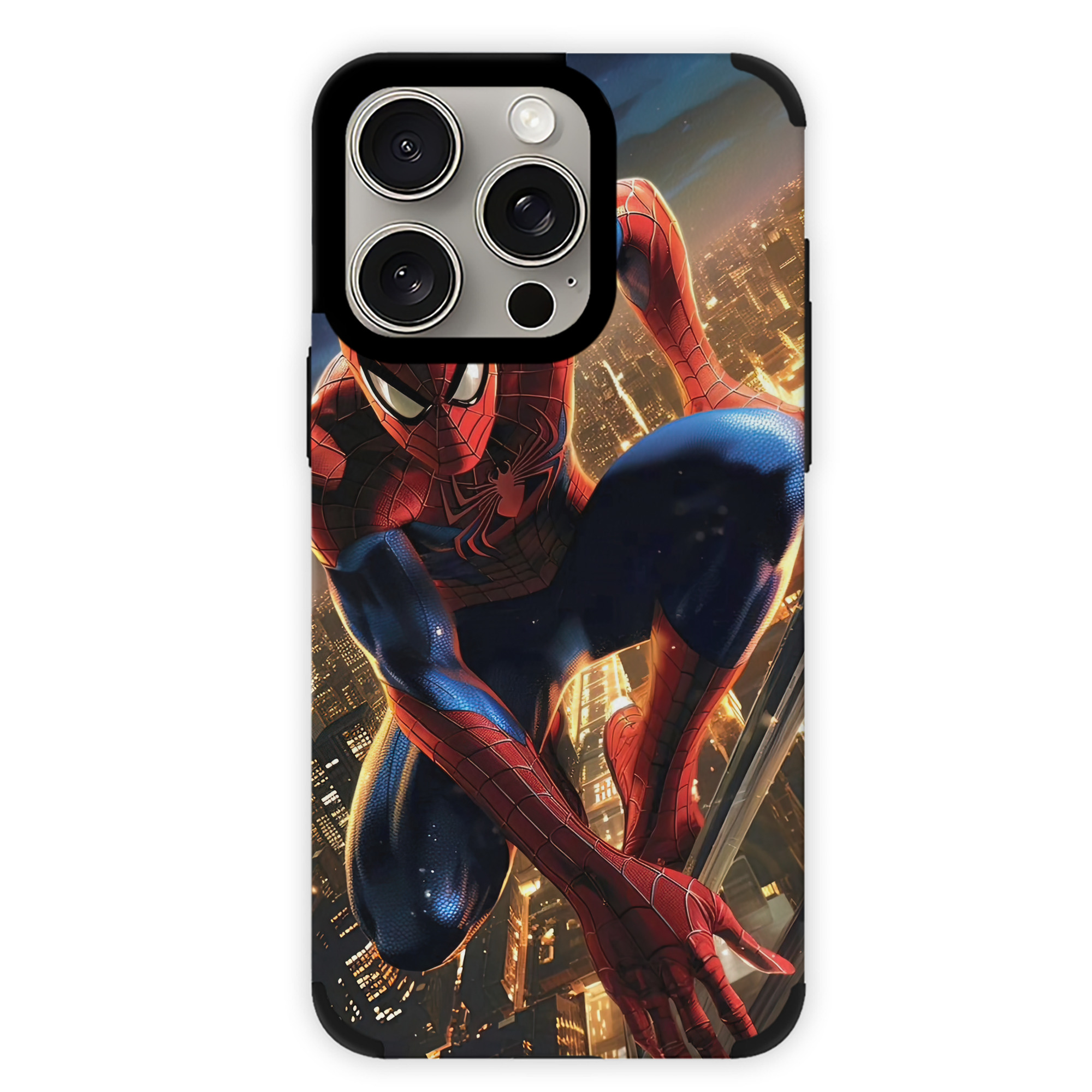 Spider Man スパイダーマン 【iPhone15ProMax対応】 PUレザー スマホケース 耐衝撃＆黄変防止
