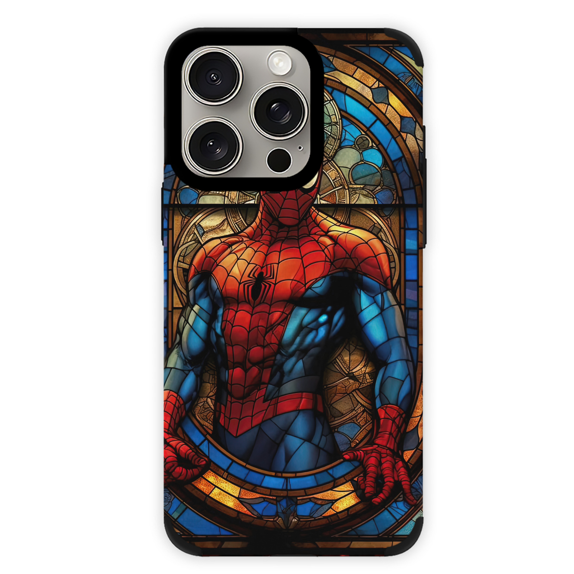 Spider Man スパイダーマン 【iPhone15ProMax対応】 PUレザー スマホケース 耐衝撃＆黄変防止