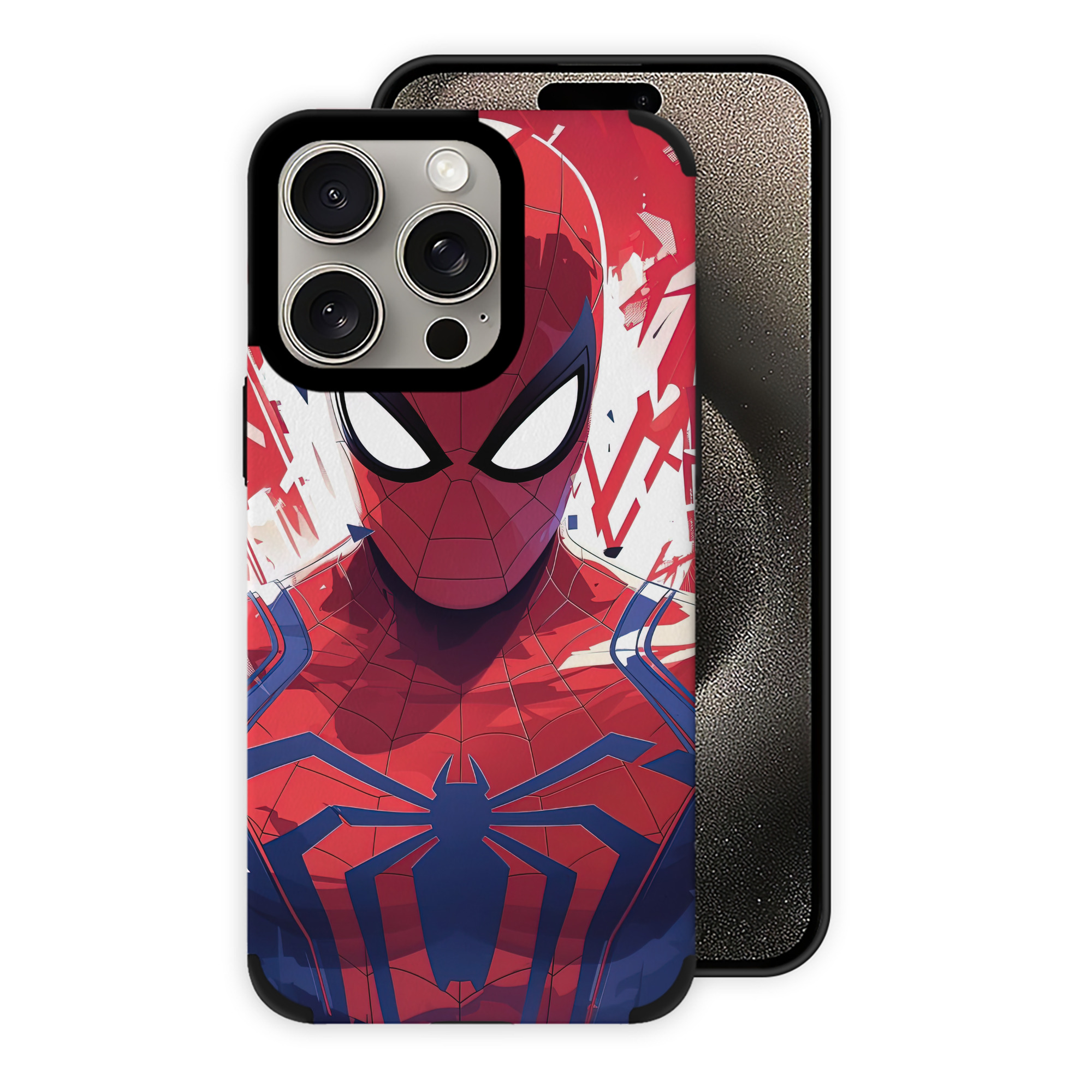 Spider Man スパイダーマン 【iPhone15ProMax対応】 PUレザー スマホケース 耐衝撃＆黄変防止