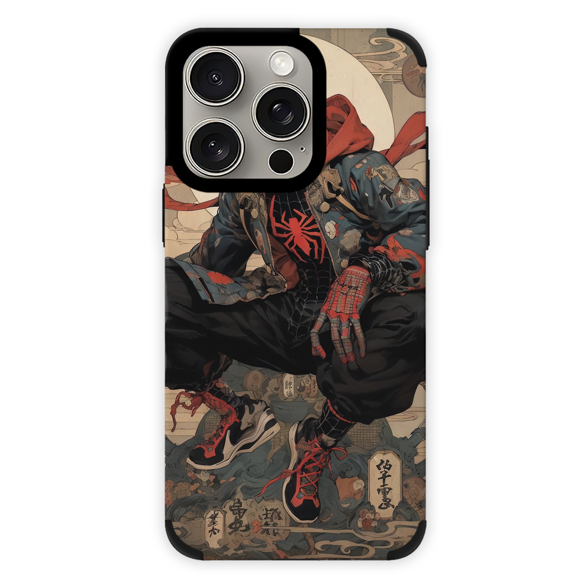 Spider Man スパイダーマン 【iPhone15ProMax対応】 PUレザー スマホケース 耐衝撃＆黄変防止