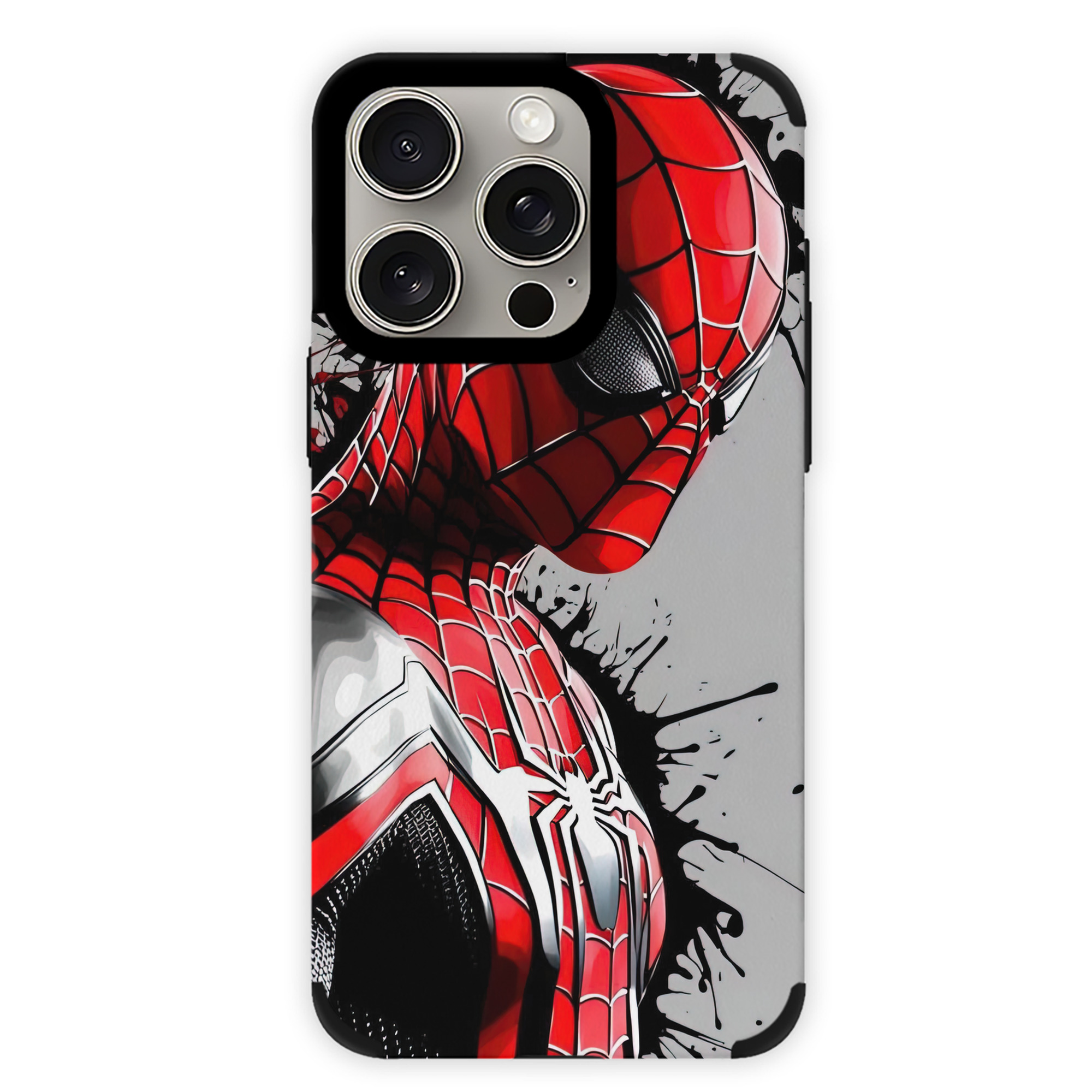 Spider Man スパイダーマン 【iPhone15ProMax対応】 PUレザー スマホケース 耐衝撃＆黄変防止