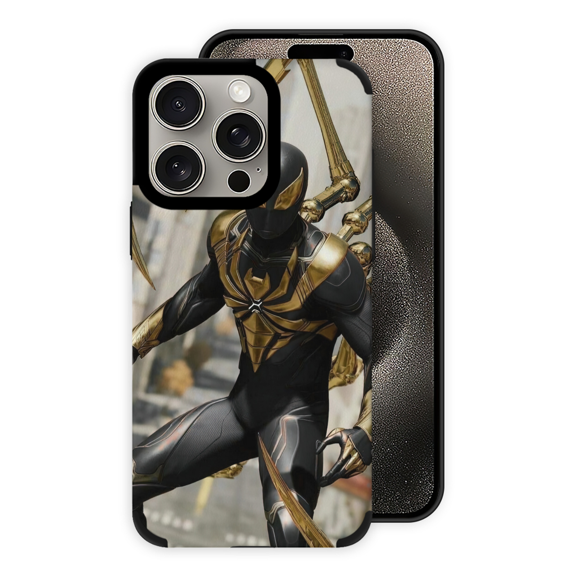 Spider Man スパイダーマン 【iPhone15ProMax対応】 PUレザー スマホケース 耐衝撃＆黄変防止