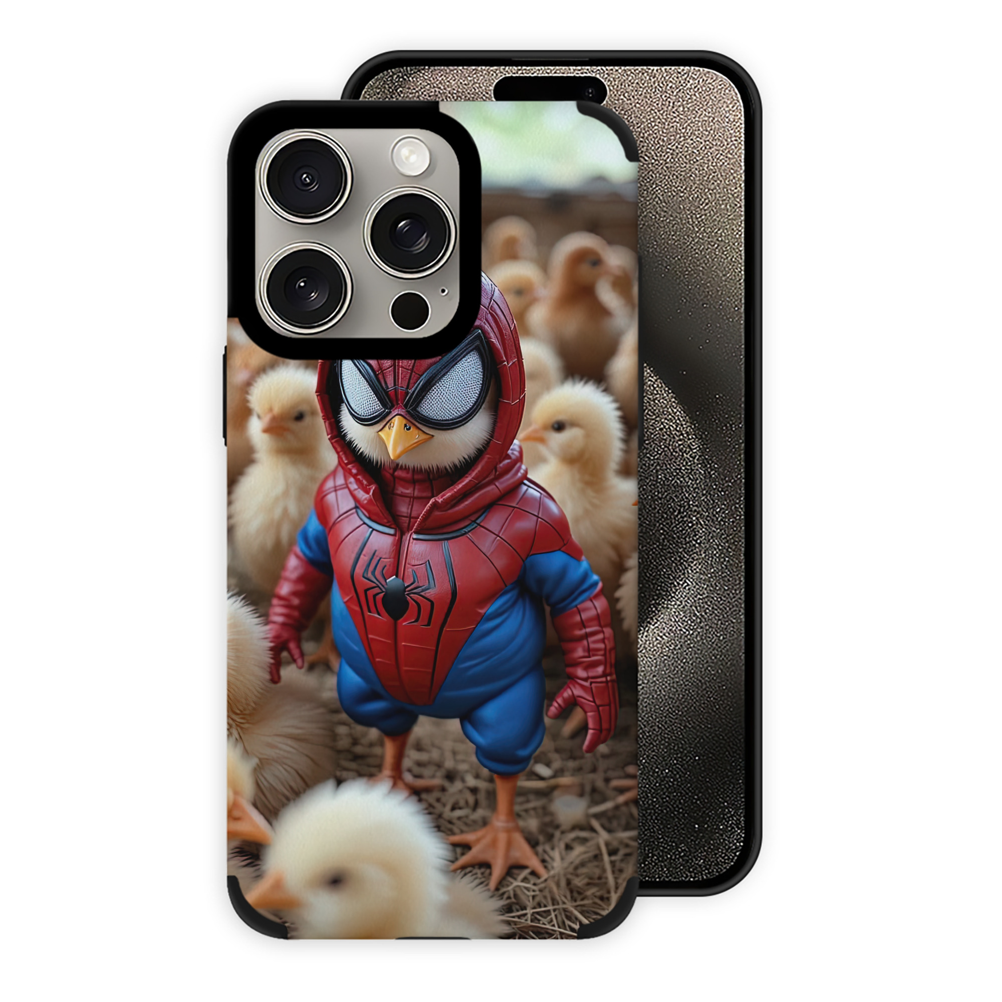 （画像用） Spider Man スパイダーマン 【iPhone15ProMax対応】 PUレザー スマホケース 耐衝撃＆黄変防止