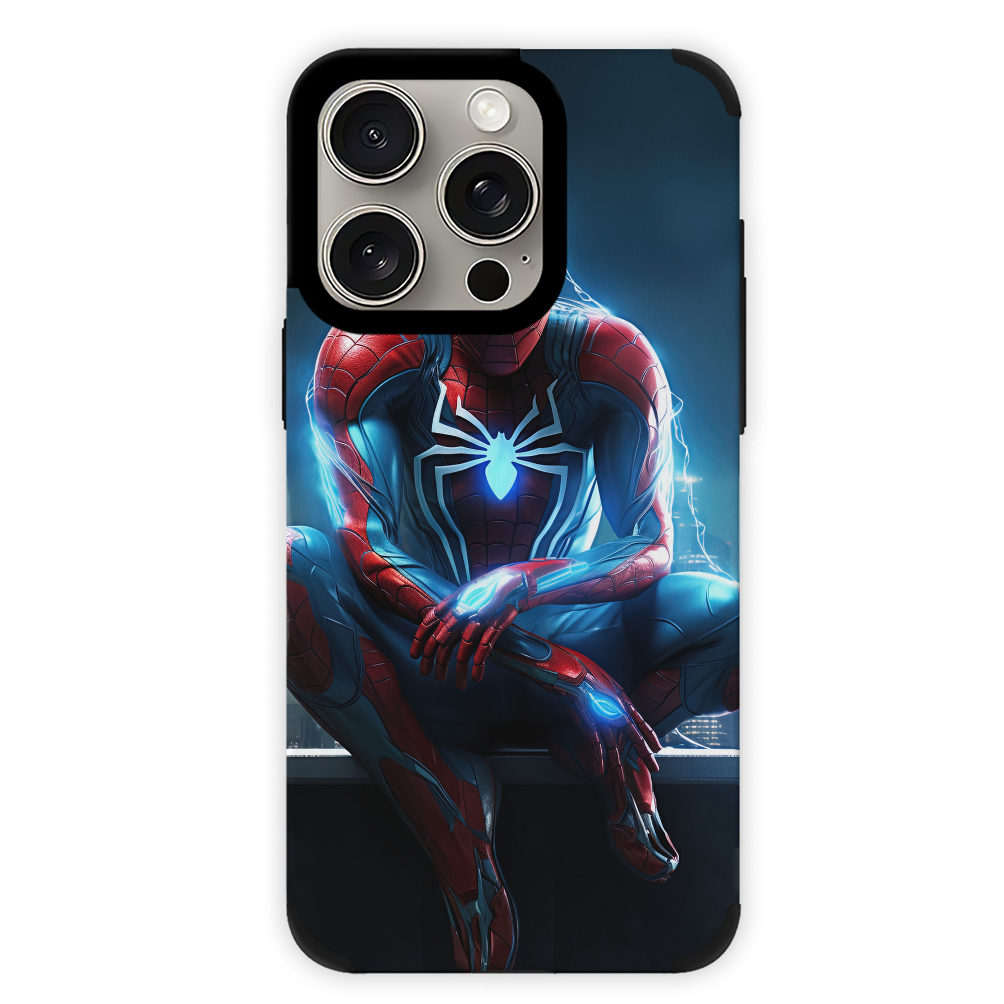 Spider Man スパイダーマン 【iPhone15ProMax対応】 PUレザー スマホケース 耐衝撃＆黄変防止