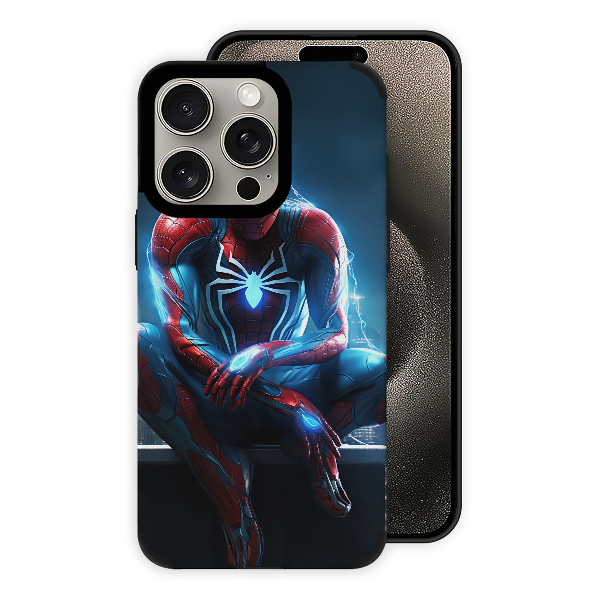 Spider Man スパイダーマン 【iPhone15ProMax対応】 PUレザー スマホケース 耐衝撃＆黄変防止