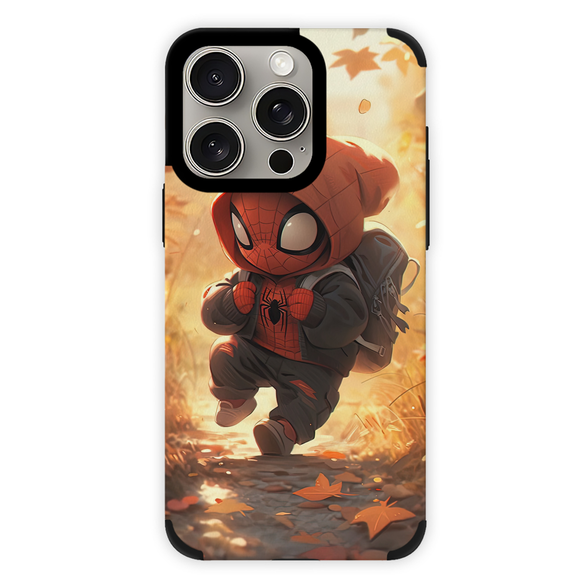 Spider Man スパイダーマン 【iPhone15ProMax対応】 PUレザー スマホケース 耐衝撃＆黄変防止