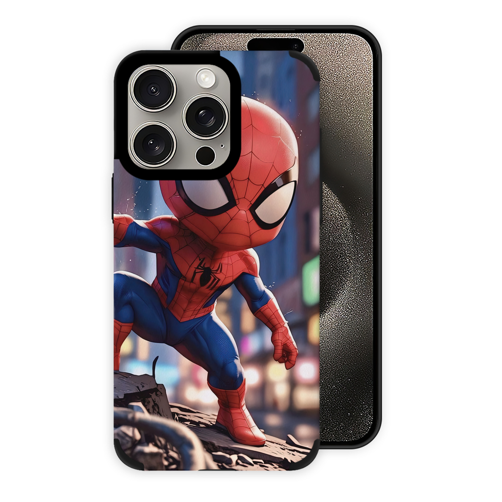 Spider Man スパイダーマン 【iPhone15ProMax対応】 PUレザー スマホケース 耐衝撃＆黄変防止