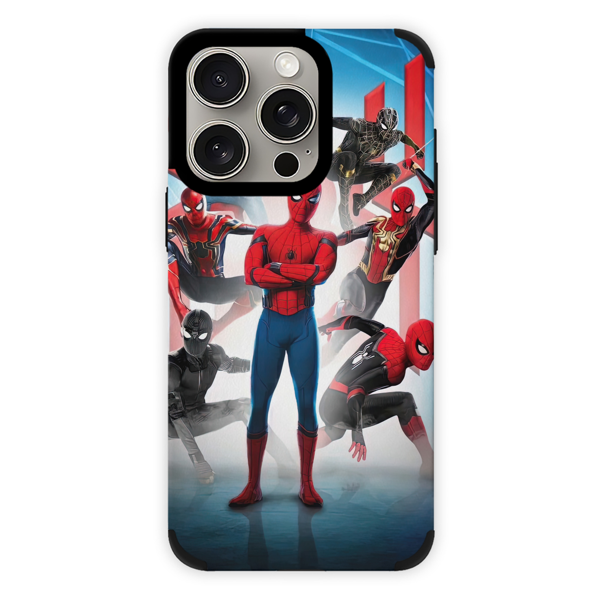 Spider Man スパイダーマン 【iPhone15ProMax対応】 PUレザー スマホケース 耐衝撃＆黄変防止