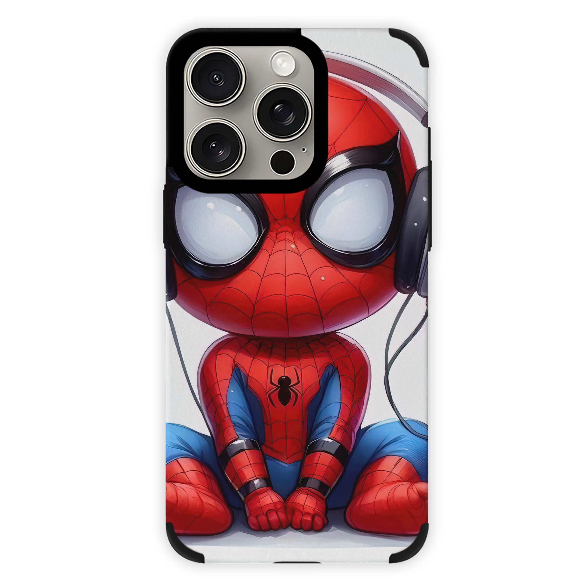 （画像用） Spider Man スパイダーマン 【iPhone15ProMax対応】 PUレザー スマホケース 耐衝撃＆黄変防止