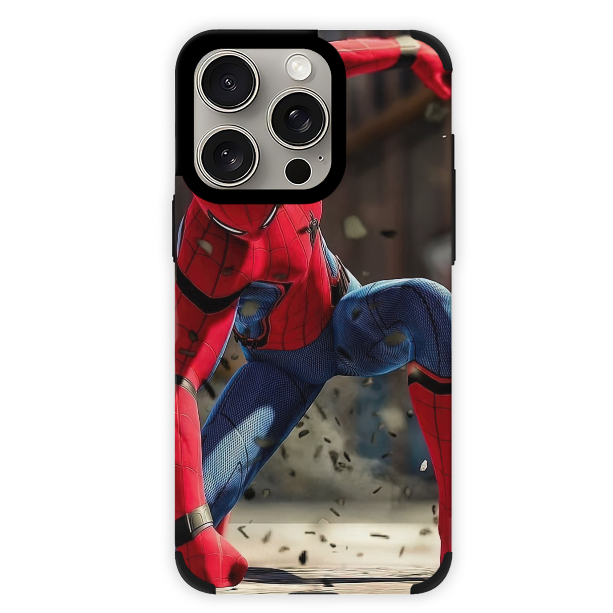 Spider Man スパイダーマン 【iPhone15ProMax対応】 PUレザー スマホケース 耐衝撃＆黄変防止