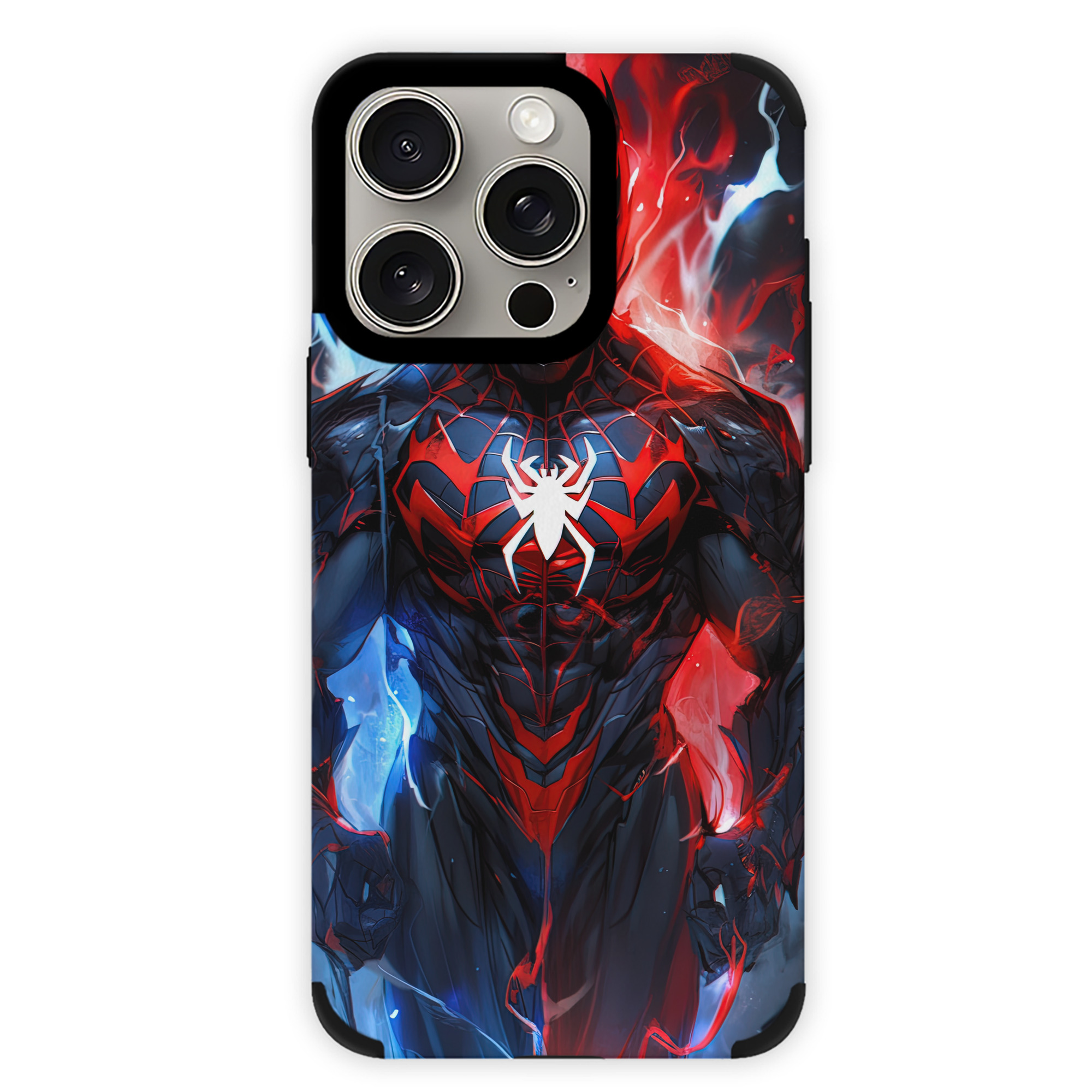 （画像用） Spider Man スパイダーマン 【iPhone15ProMax対応】 PUレザー スマホケース 耐衝撃＆黄変防止